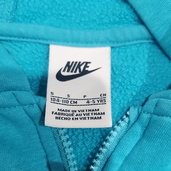 Toddler Nike Vibrant Blue Hoodie and Pants Set - Picture 7 of 12